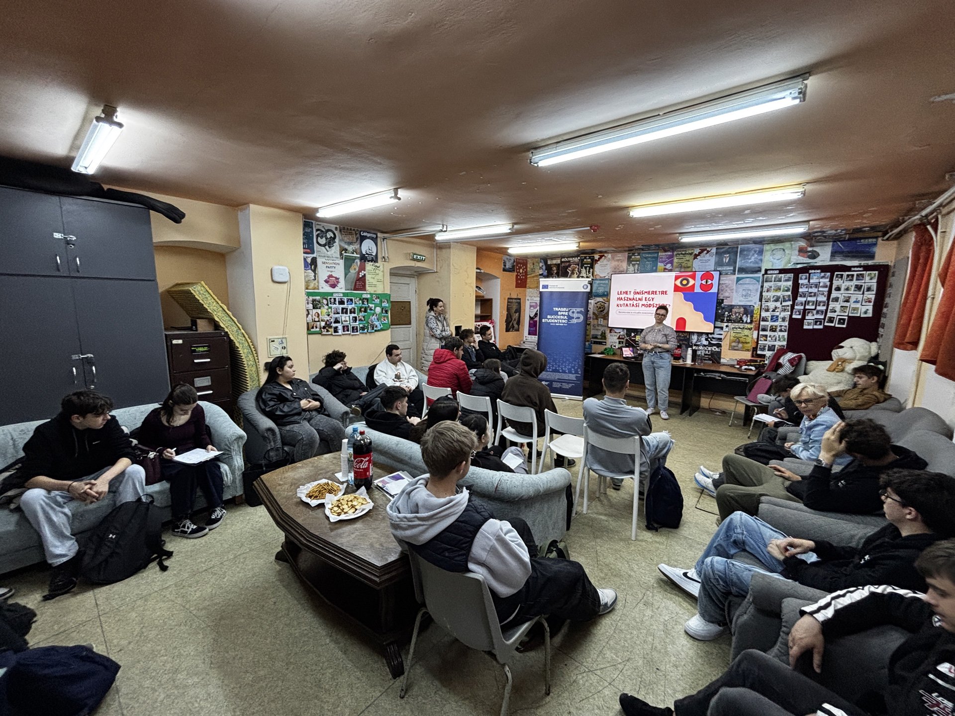 Program „Student pentru o zi” cu elevii de la Liceul Reformat „Lorántffy Zsuzsanna”