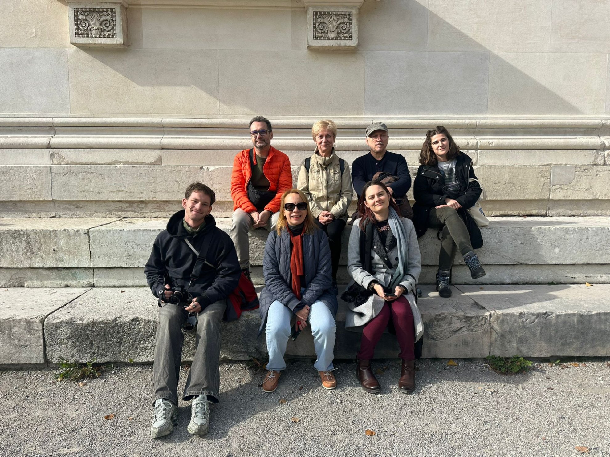 A PKE Művészeti Tanszék oktatói és hallgatói Münchenben