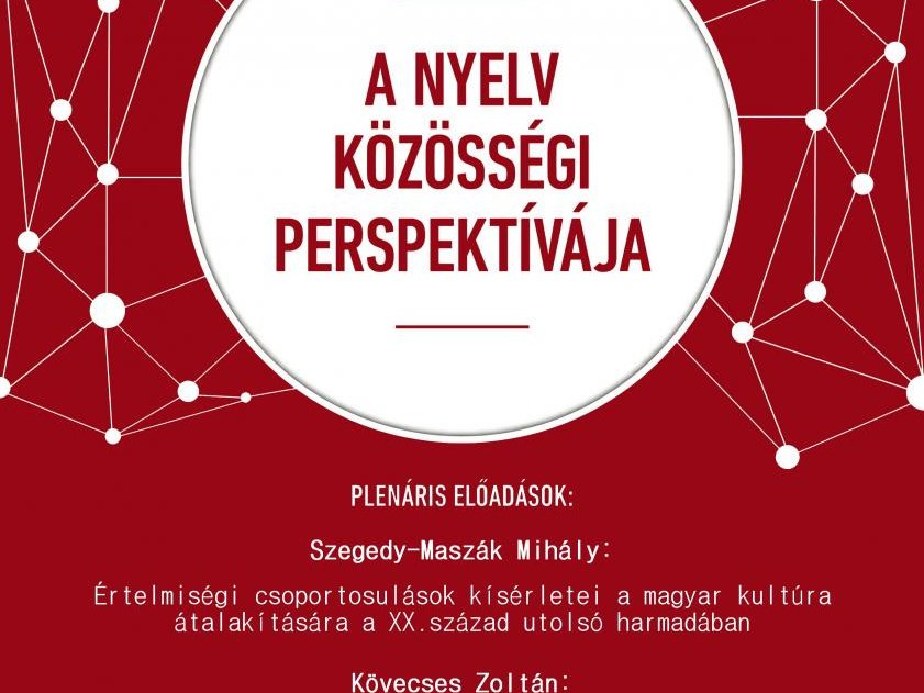 A nyelv közösségi perspektívája 2015