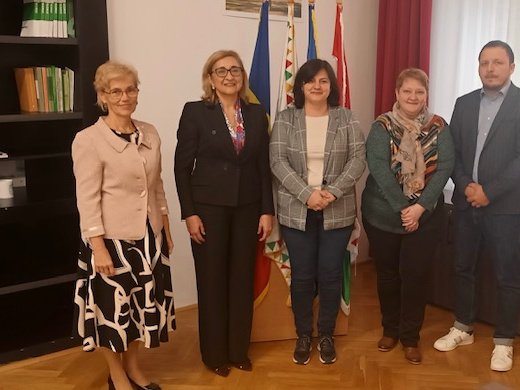 A Partiumi Keresztény Egyetemre látogatott Tamar Beruchashvili, Grúzia nagykövet  asszonya