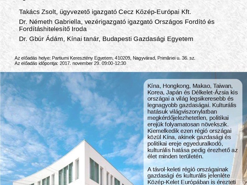 A távol-keleti országok jelentősége közép-kelet-európai szemmel