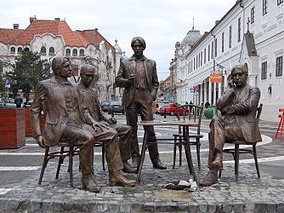 Endre Ady, Gyula Juhász, and Attila József in the City of 