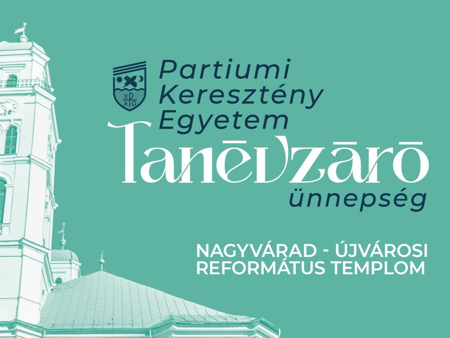 Ballagási ünnepség a Partiumi Keresztény Egyetemen