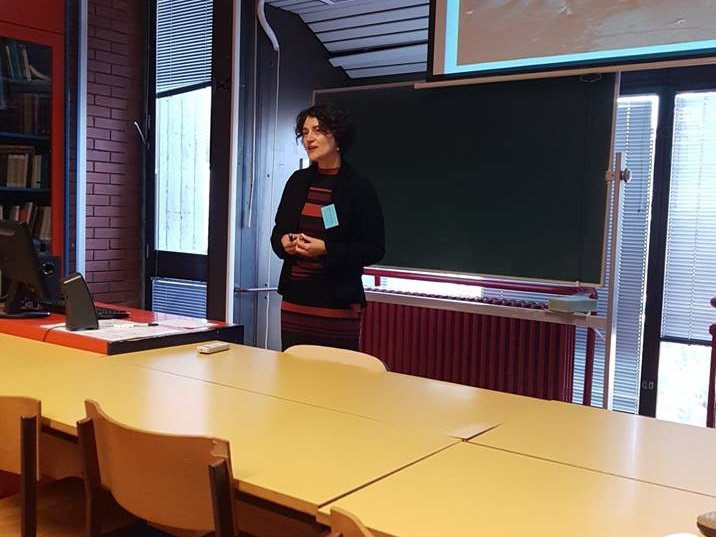 Dr. Bartha Krisztina és dr. Magyari Sára oktatóink az Újvidéki Egyetemen