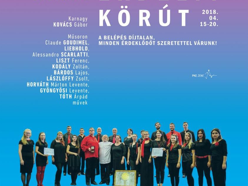 Erdélyi körúton egyetemünk kórusa