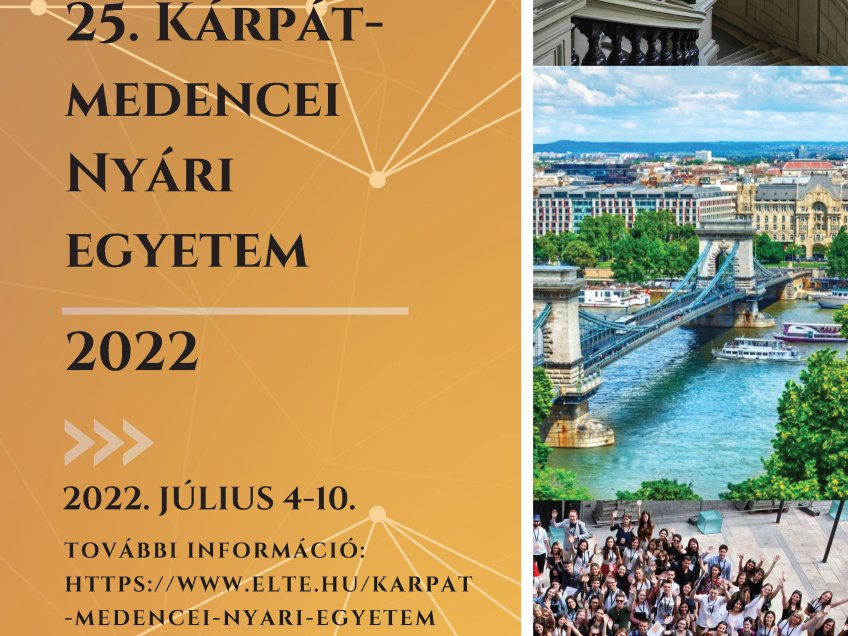 Hallgatói pályázati felhívás: ELTE Kárpát-medencei Nyári Egyetem 2022