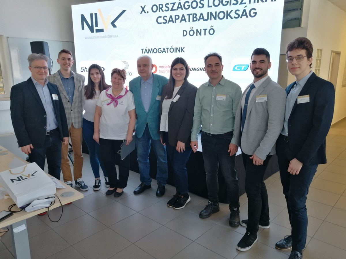 Hallgatóink a 2023-as Országos Logisztikai Csapatbajnokság döntőjében
