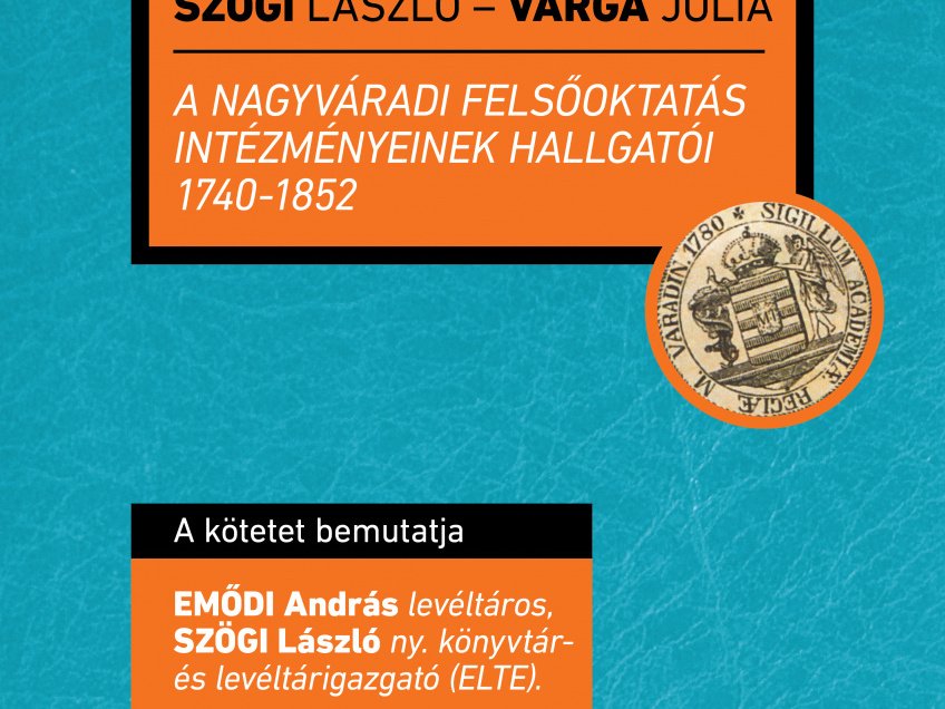 Könyvbemutató a PKE-n május 8-án, 10 órától