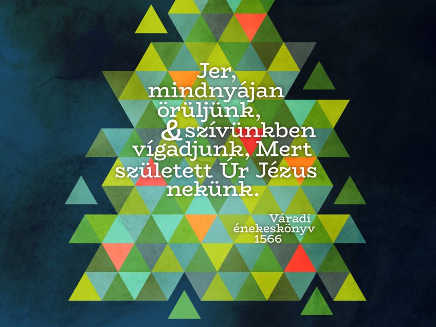Köszöntés 2020 Szentkarácsonyán