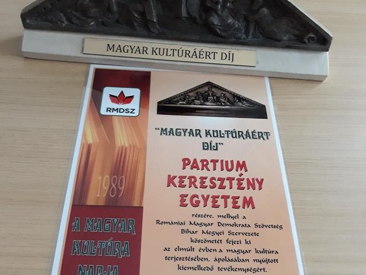 Magyar Kultúráért-díjat kapott a Partiumi Keresztény Egyetem