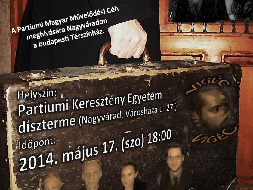 Nagyváradon vendégszerepel a budapesti Térszínház