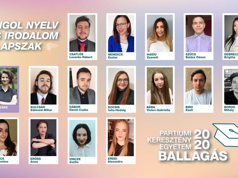 Partiumi Keresztény Egyetem végzősei - 2020